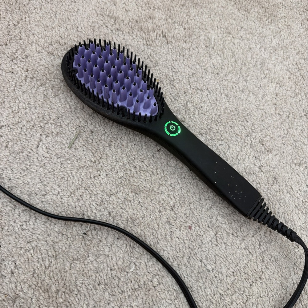 Dafni - Hair Straightening Ceramic Brush - ***Tested***